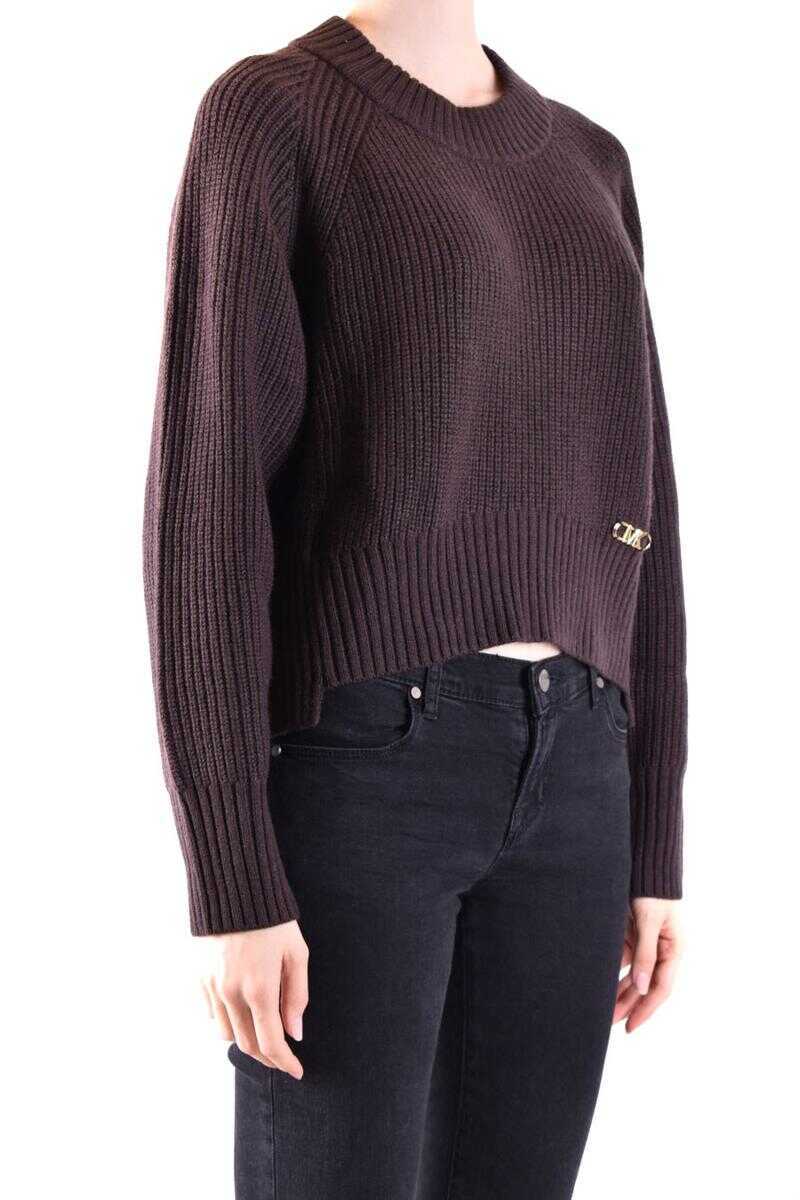 Pulovere Michael Kors Michael Kors Sweaters BROWN Femei (BM 12098391) 3