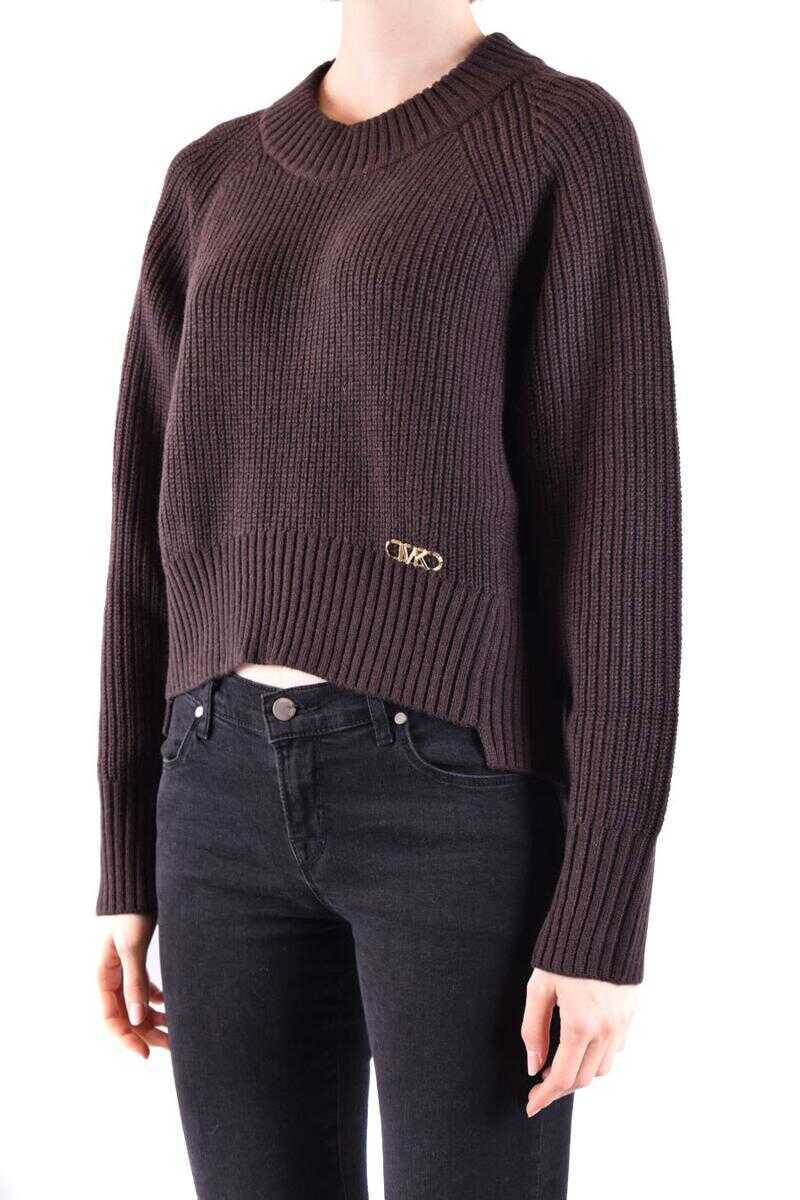 Pulovere Michael Kors Michael Kors Sweaters BROWN Femei (BM 12098391) 4