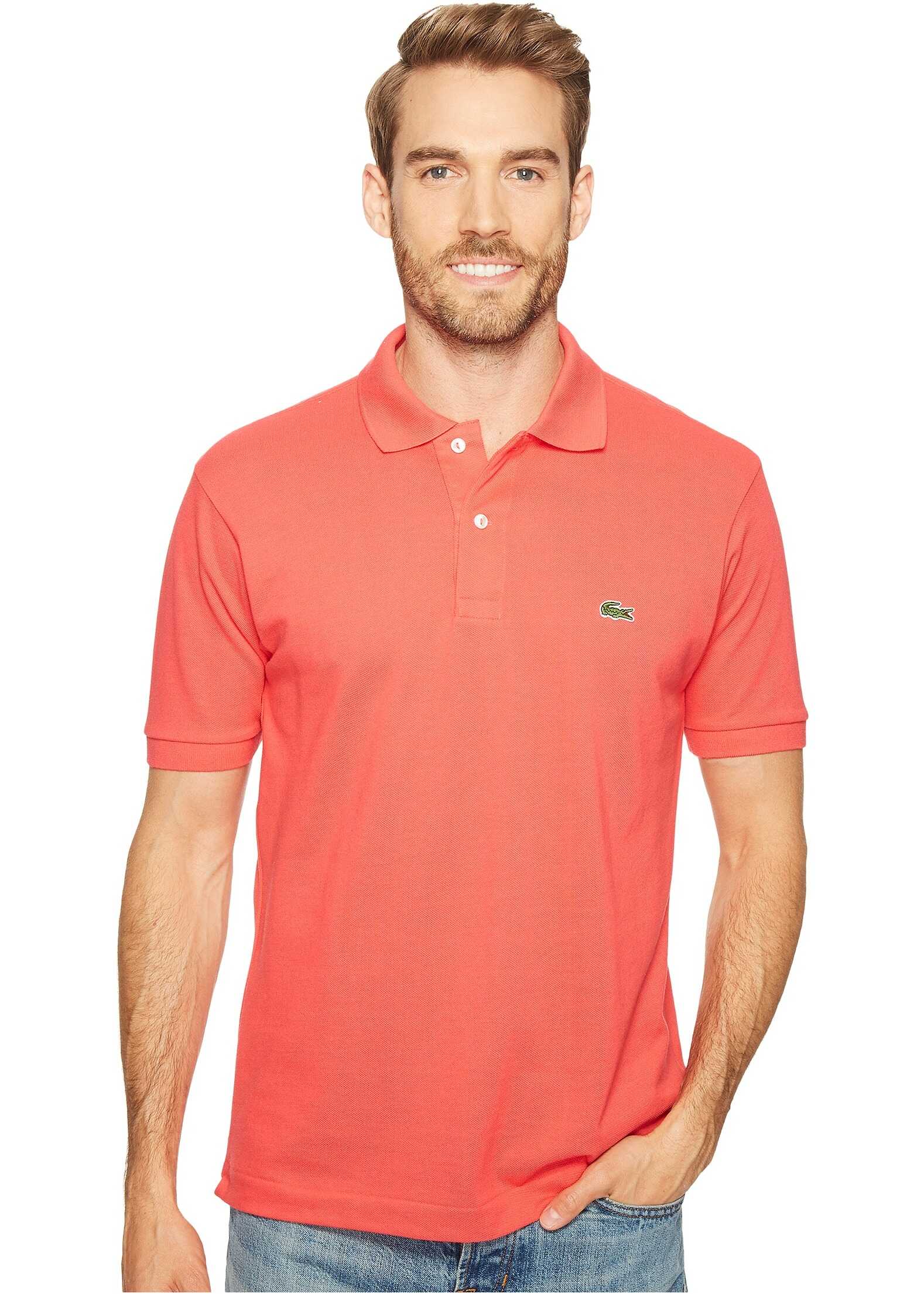 Tricou Lacoste L1212 Classic Pique Polo Shirt Sirop Pink