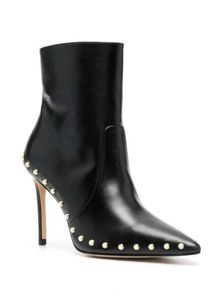 Bocanci Stuart Weitzman Stuart Weitzman Stuart Leather Pointy-Toe Ankle Boots Black Femei (BM 12104874) 2