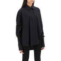 Camasi casual Shirt With Monogram Snap Buttons Femei