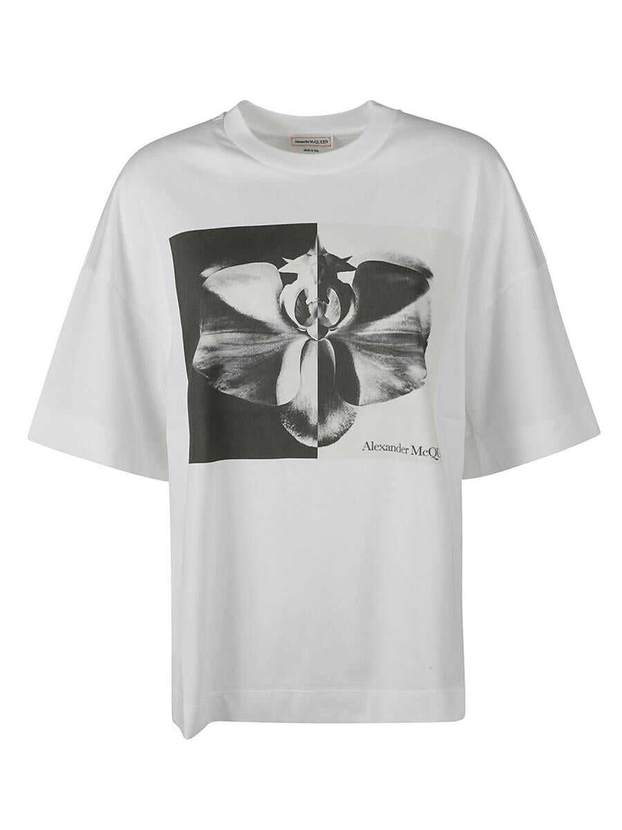 Alexander McQueen Alexander McQueen T-shirts and Polos WHITE