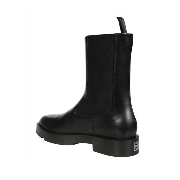 Bocanci casual Givenchy Givenchy Chelsea Leather Boots Black Barbati (BM 12111369) 3