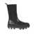 Moncler Moncler Leather Boots Black