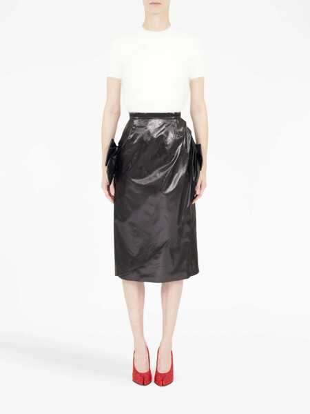 Fuste casual Maison Margiela Skirt With Bow BLACK Femei (BM 12111657) 2