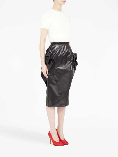 Fuste casual Maison Margiela Skirt With Bow BLACK Femei (BM 12111657) 3