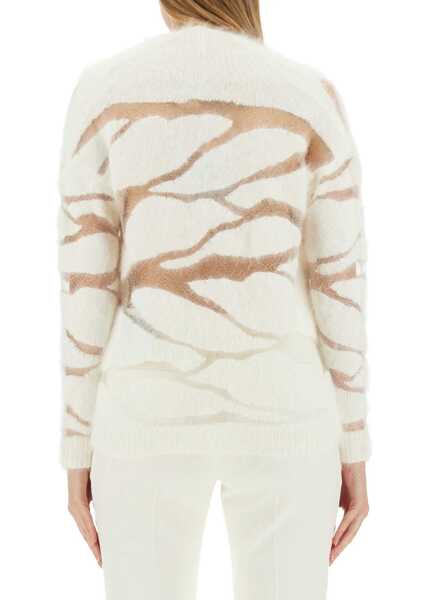 Pulovere Tom Ford V-Neck Sweater IVORY Femei (BM 12111672) 3