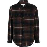 Jachete Woolrich The WOOLRICH shirt jacket CFWOOS0068MRUT3121 1632 BLACK WATCH
