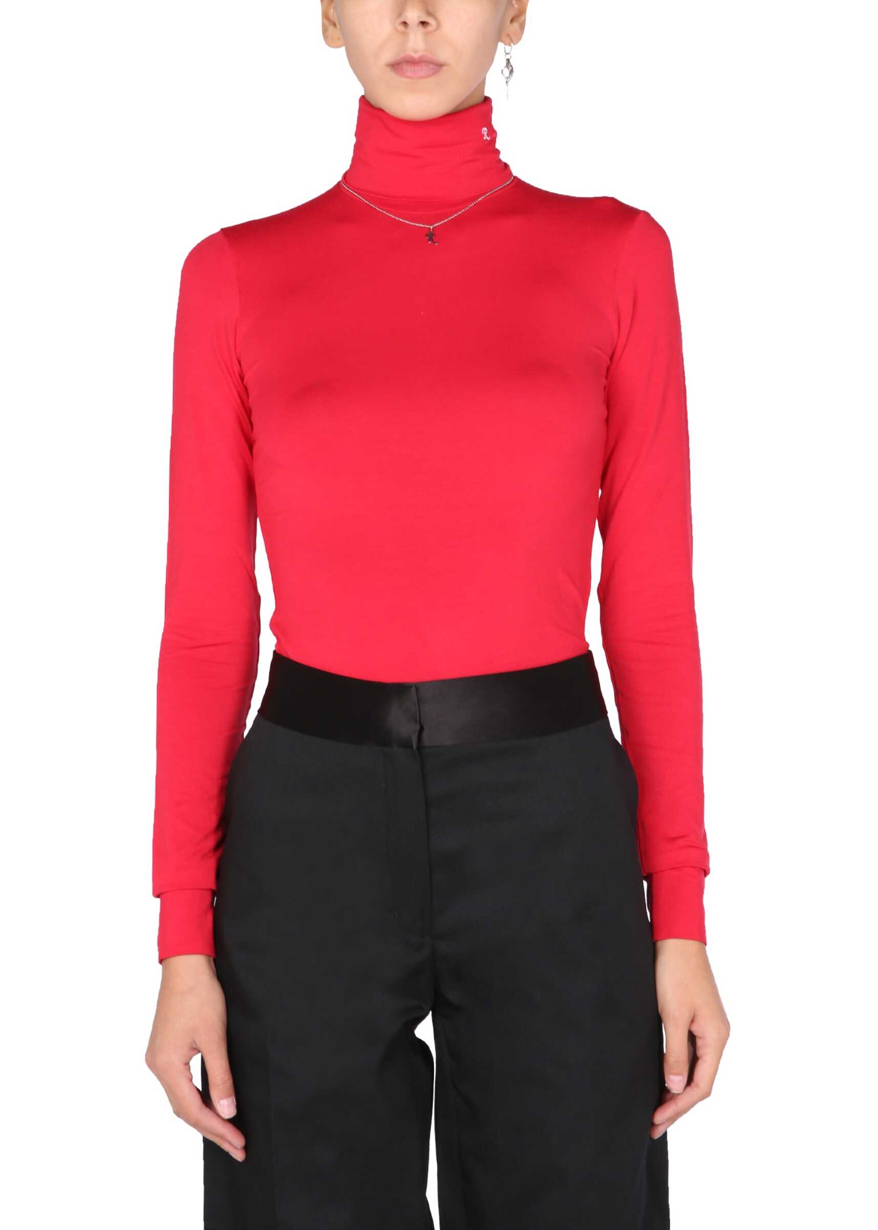 Raf Simons Turtle Neck Sweater RED