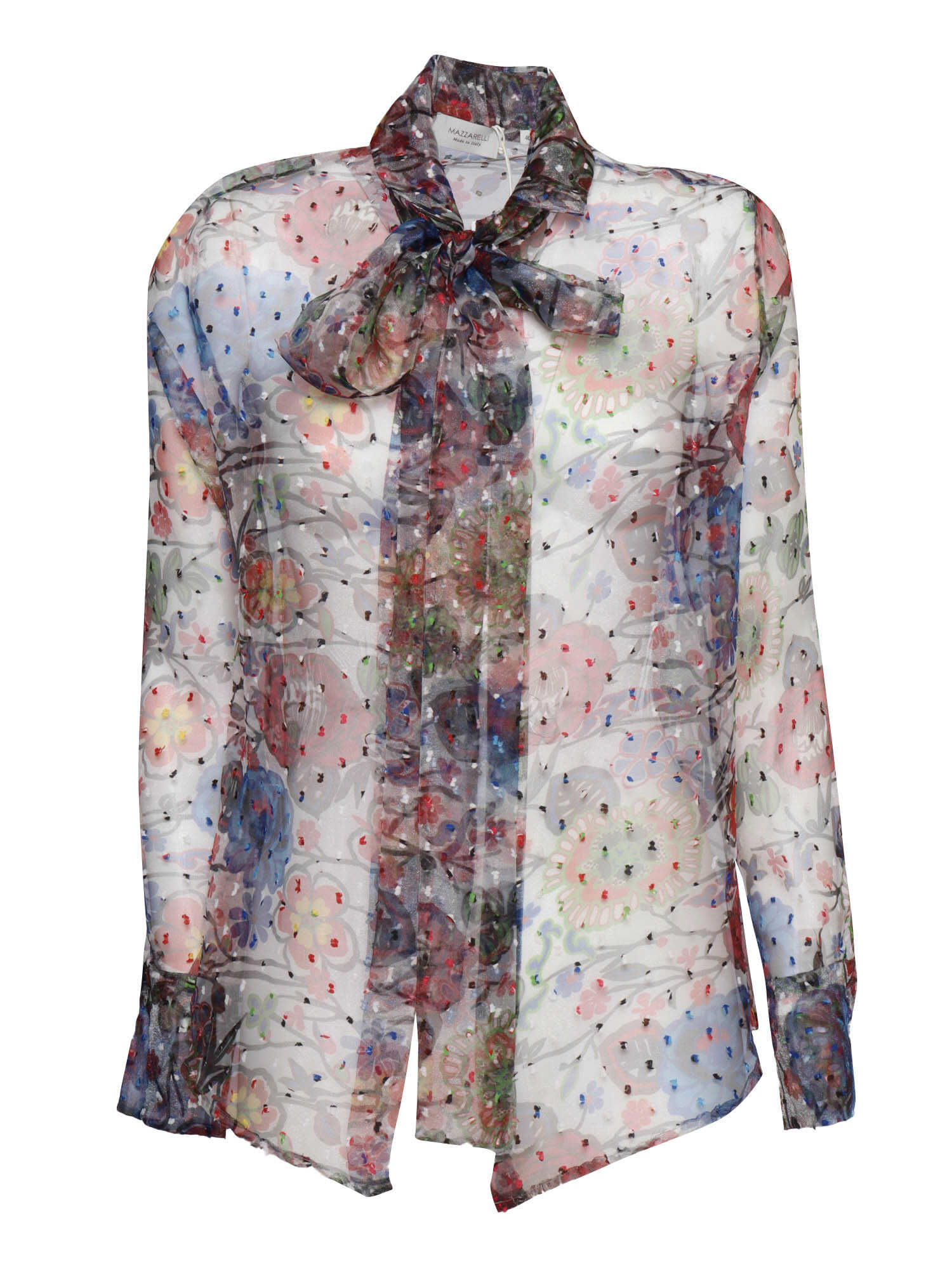 Mazzarelli Camicie Transparent shirt Multicolor