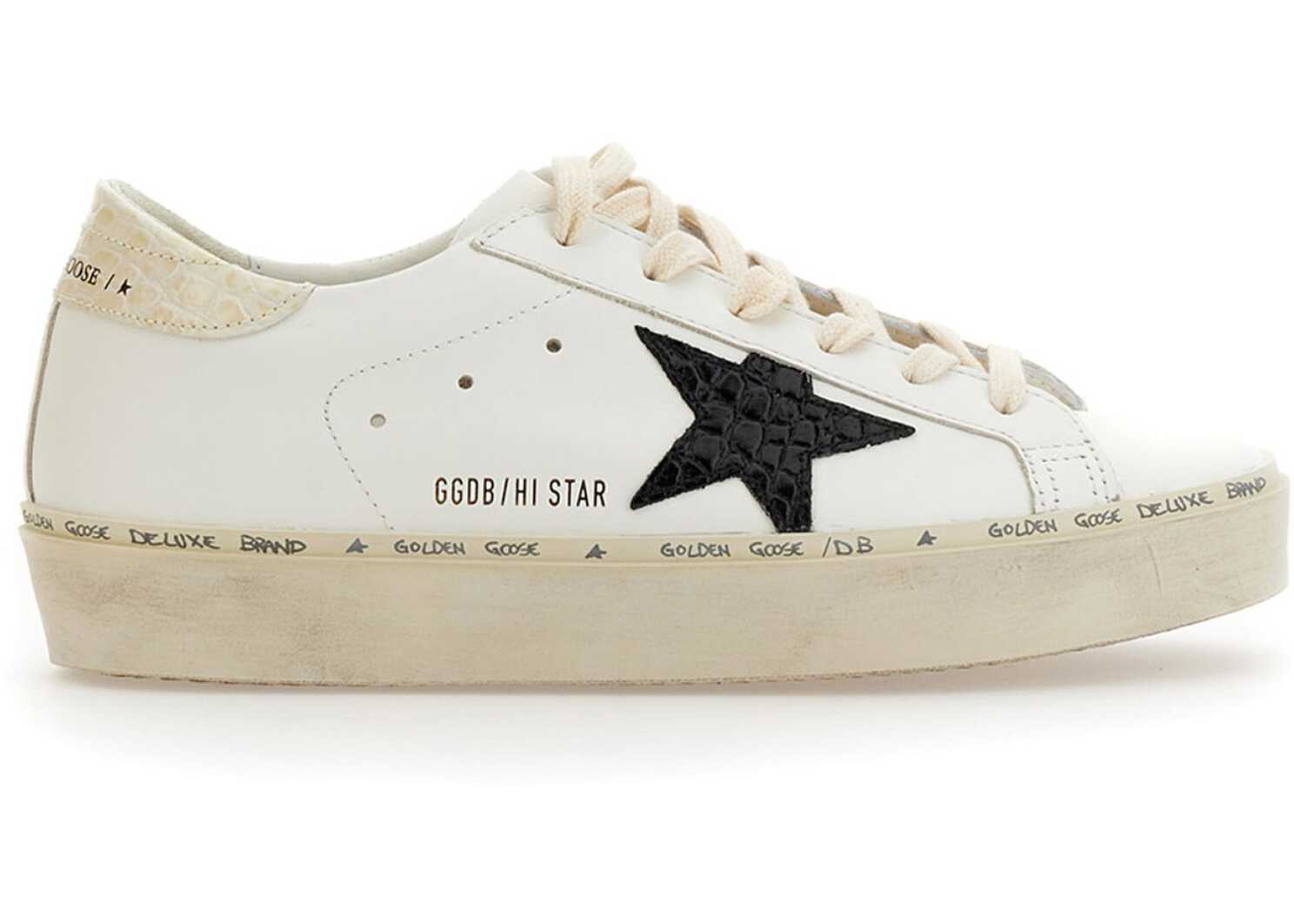 Golden Goose Sneaker Hi Star WHITE