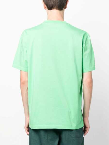 Tricouri DSQUARED2 Logo Print T-Shirt GREEN Barbati (BM 12114660) 4