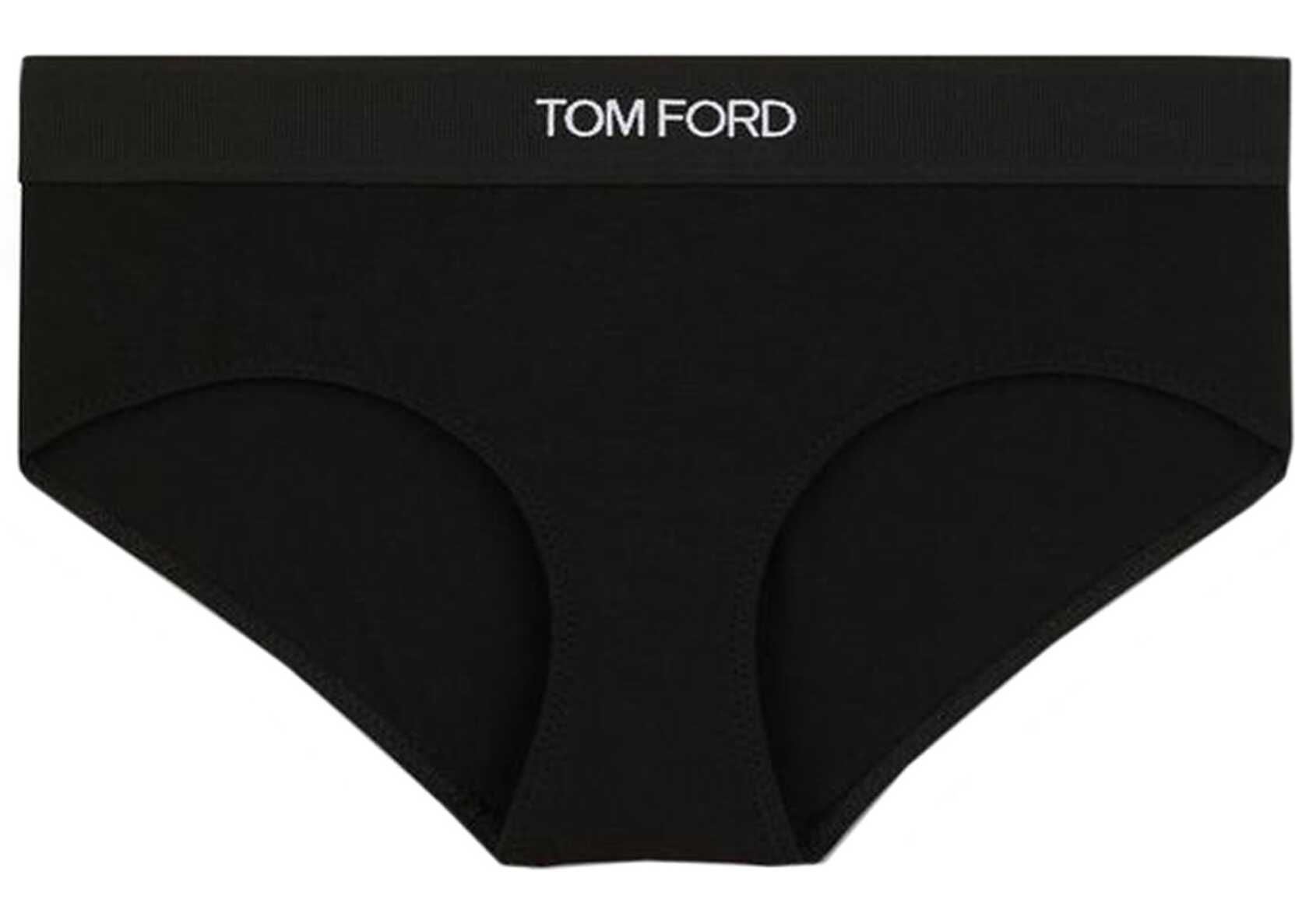 Tom Ford Slip Con Logo BLACK
