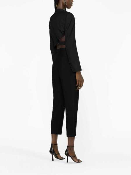 Pantaloni casual Alexander McQueen Cigarette Pants BLACK Femei (BM 12115743) 3