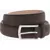 Ermenegildo Zegna Metal Buckle Suede Belt Brown