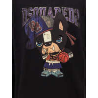 Bluze DSQUARED2 pentru Barbati - Bluze DSQUARED2 Sweatshirt Black Barbati (BM 12117030) - B-mall.ro