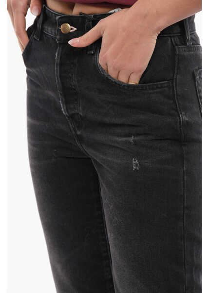 Blugi drepti WASHINGTON DEE CEE Loose Fit Dark Wash Jeans 16Cm Black Femei (BM 12117201) 3