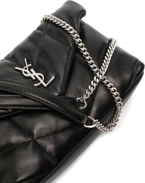 Genti de umar Saint Laurent Mini Shoulder Bag BLACK Femei (BM 12120621) 4