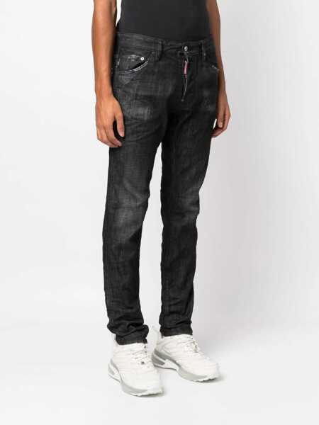 Blugi drepti DSQUARED2 Cool Guy Jeans BLACK Barbati (BM 12120822) 3