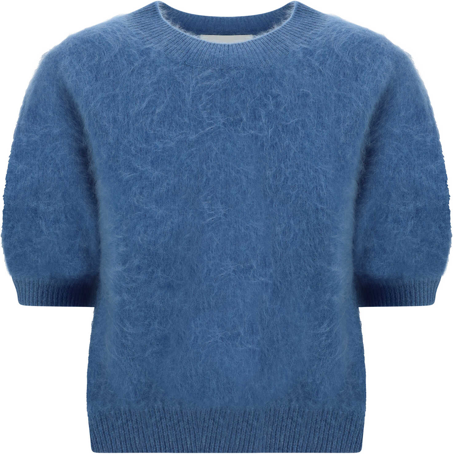 Lisa Yang Juniper Sweater STORMY BLUE BRUSHED