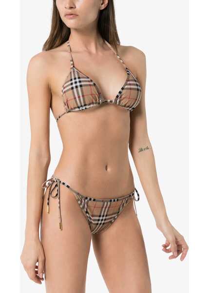 Costume de baie intregi Burberry Cobb Swimsuit ARCHIVE BEIGE IP CHK Femei (BM 12128688) 3
