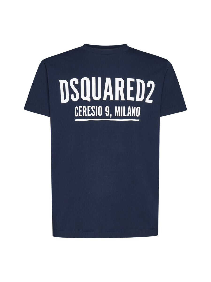 DSQUARED2 Dsquared2 T-shirts and Polos BLUE NAVY