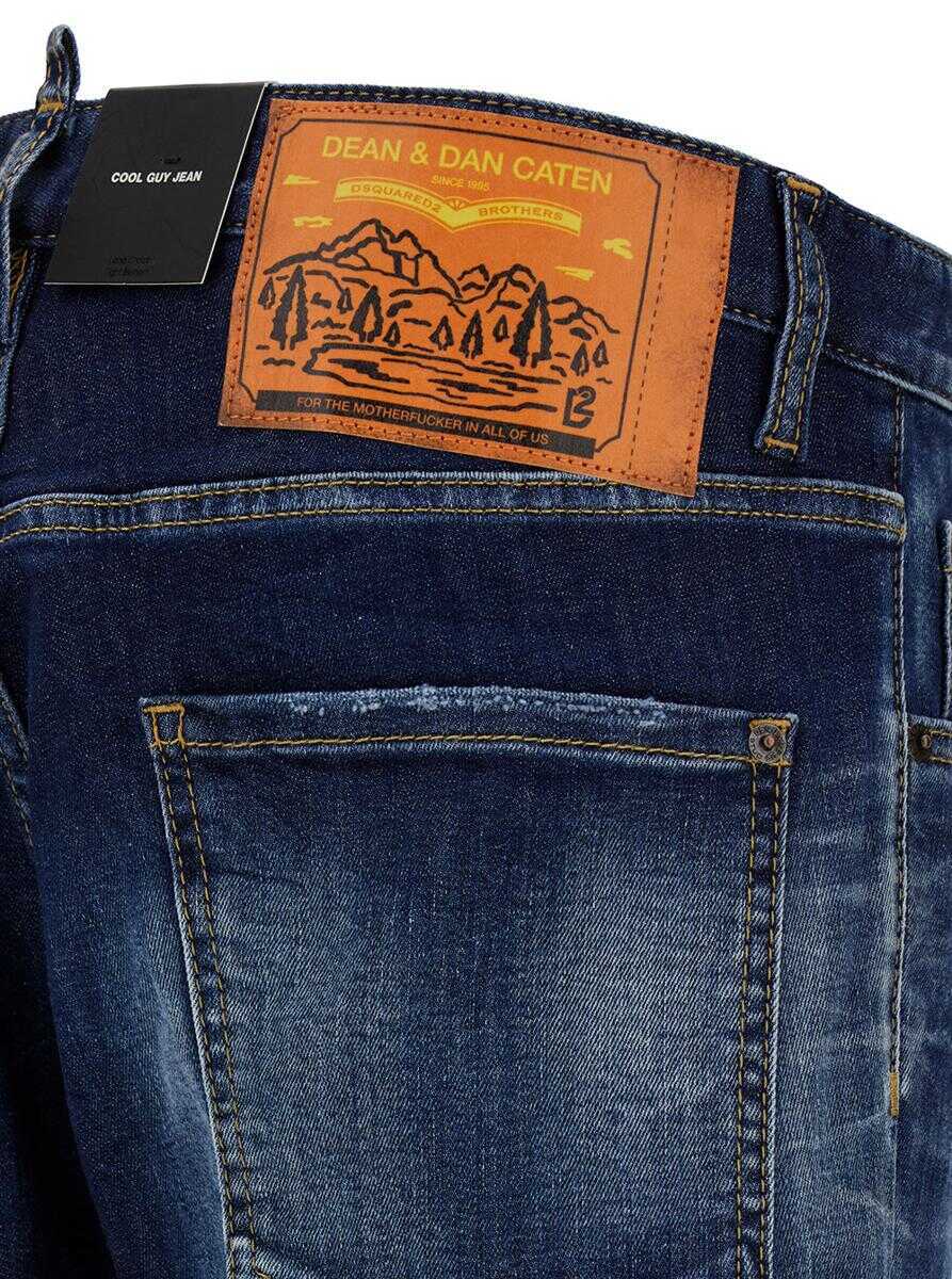 Blugi DSQUARED2 DSQUARED2 Cool Guy Jeans BLUE Barbati (BM 12134052) 3