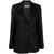 Alberta Ferretti Jacquard monogram blazer Black  