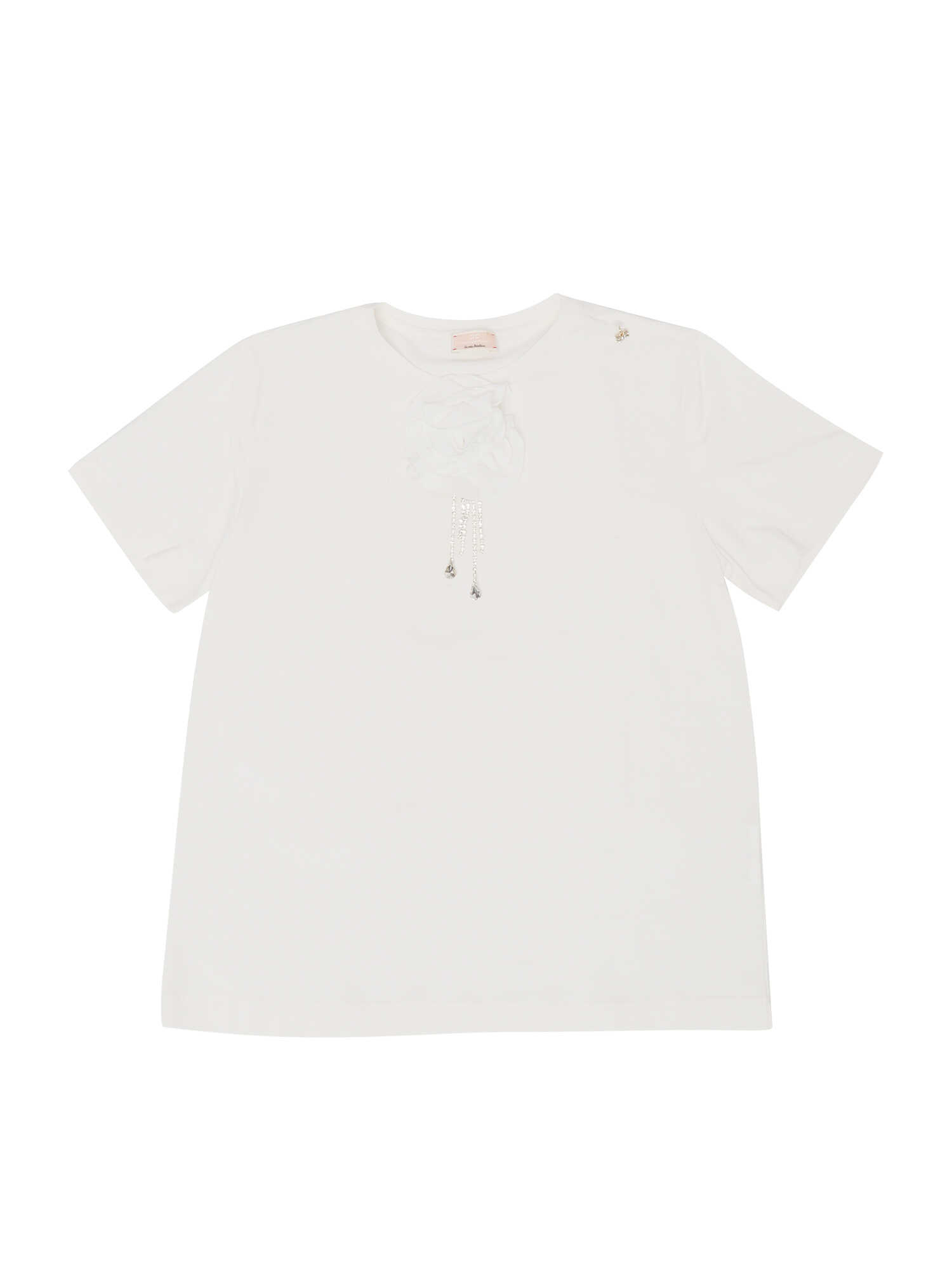 Elisabetta Franchi T-shirt with applique White