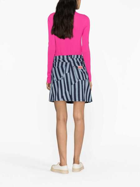 Fuste casual Kenzo Denim Skirt BLUE Femei (BM 12135552) 3
