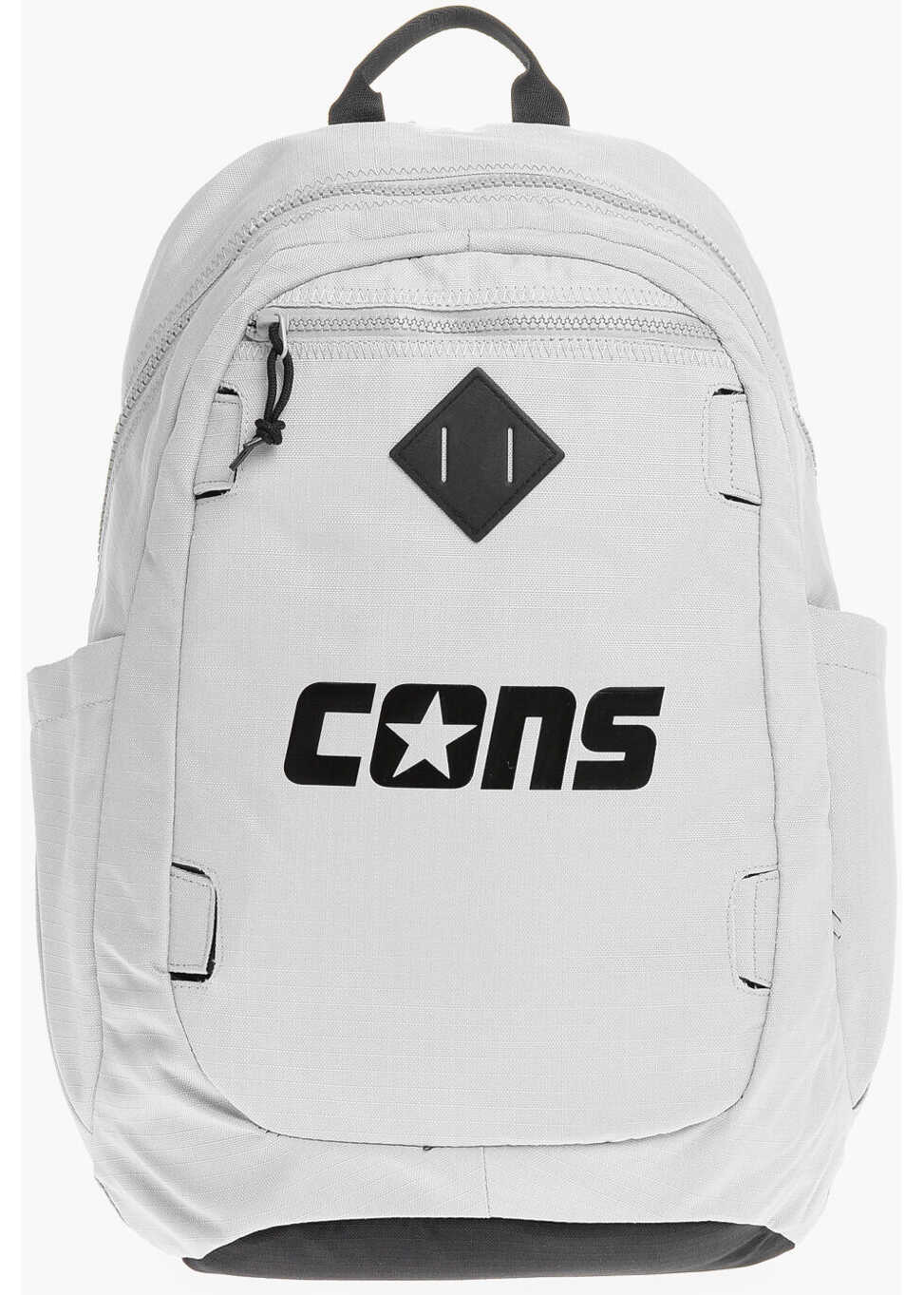 Converse Cons Two-Tone Backpack With Contrasting Print Gray