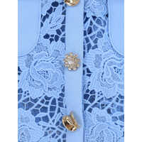 Camasi Dama - Camasi casual Self-Portrait Shirt Blue Femei (BM 12135846) - B-mall.ro