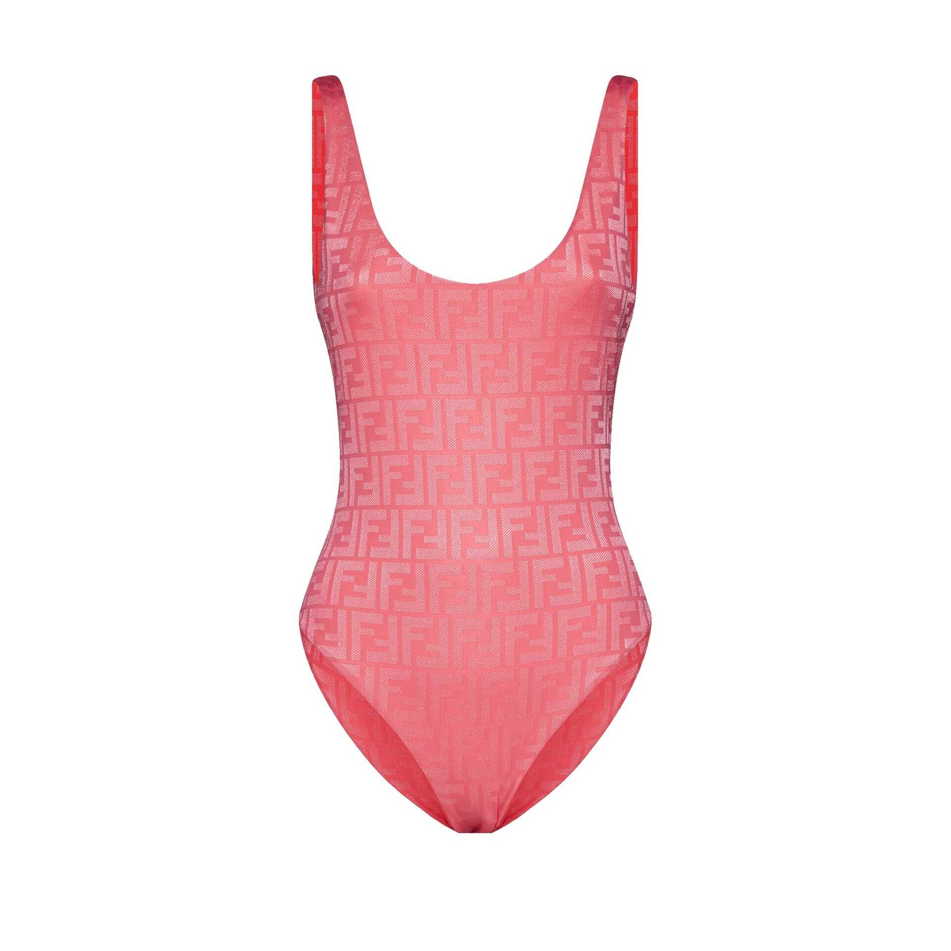 Fendi Reversible swimsuit Pink