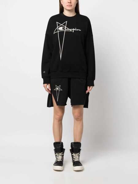 Bluze de trening Champion Tommy Sweatshirt BLACK Femei (BM 12137805) 2