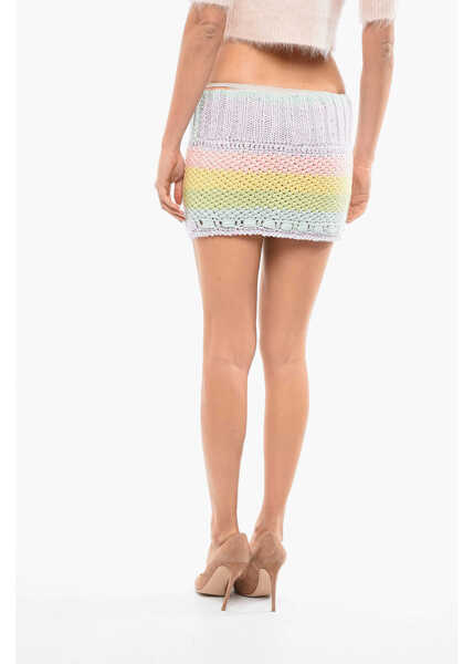 Fuste scurte MATIM Wool Aran Mini Skirt Multicolor Femei (BM 12144048) 2