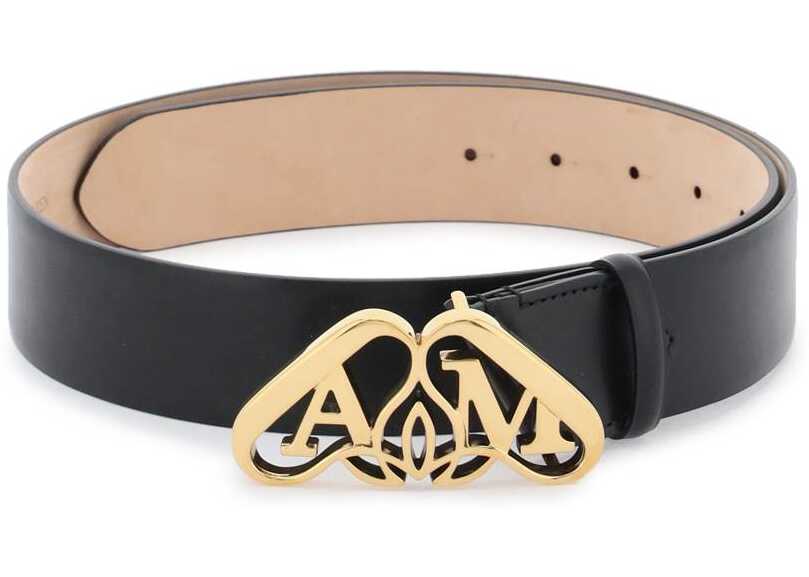 Alexander McQueen Seal Belt BLACK