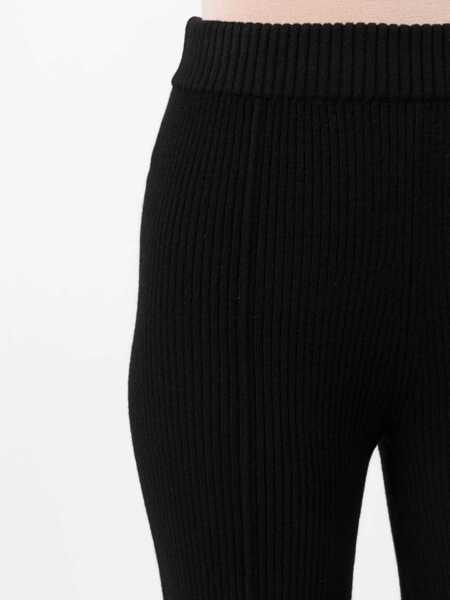 Pantaloni casual AERON Wool And Cashmere Ribbed Nancy Pants Black Femei (BM 12157302) 5