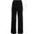 AERON Wool And Cashmere Ribbed Nancy Pants Black