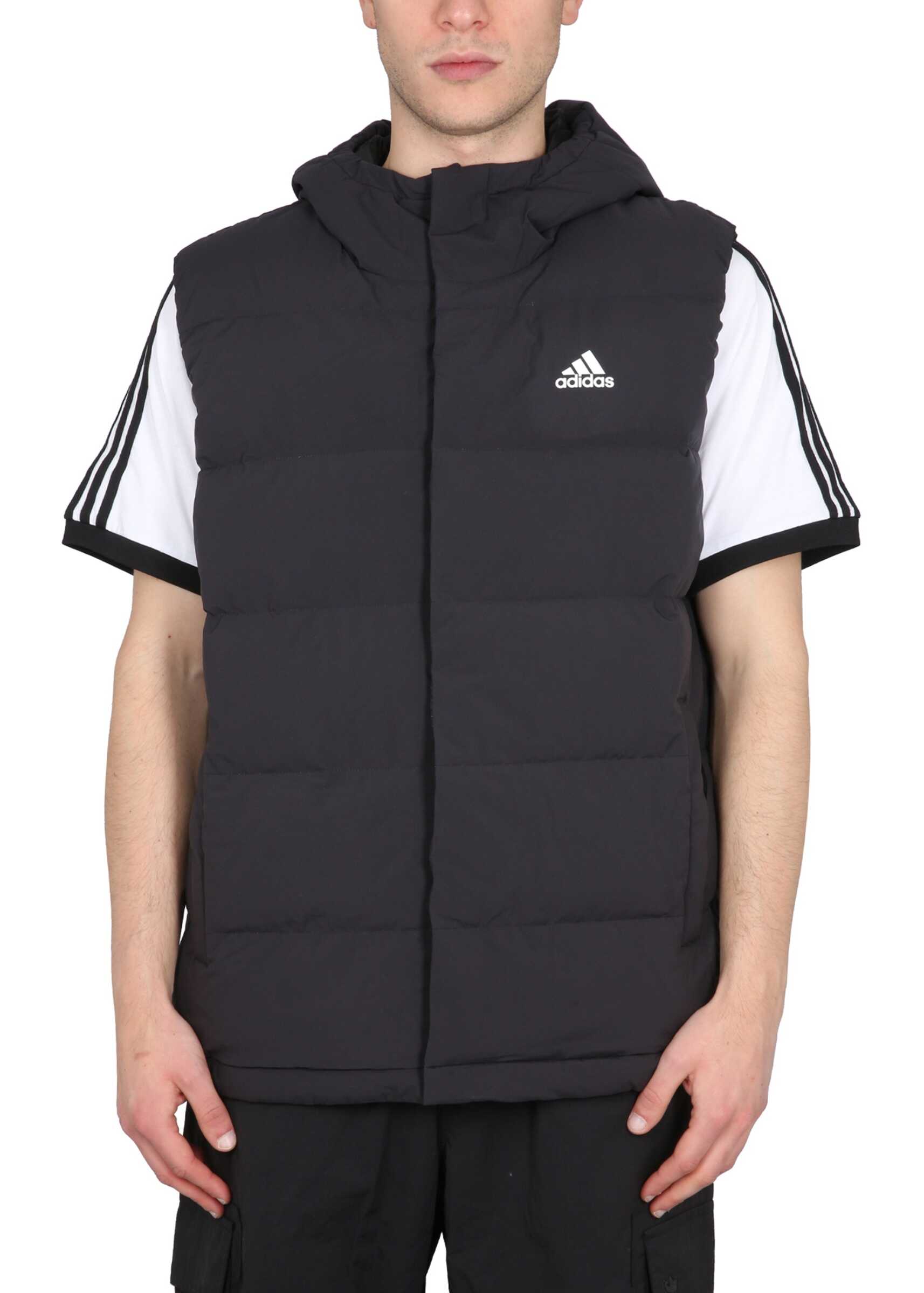 adidas Originals Helionic Vest. BLACK ADIDAS