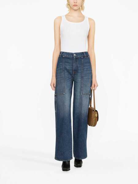 Blugi skinny Stella McCartney Jeans Workwear BLUE Femei (BM 12157800) 2