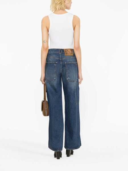 Blugi skinny Stella McCartney Jeans Workwear BLUE Femei (BM 12157800) 3