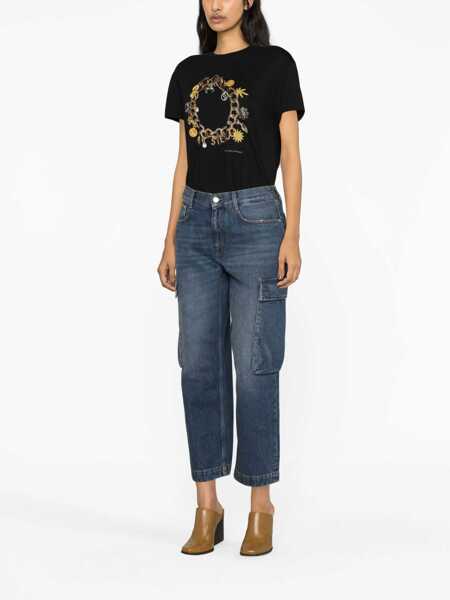 Blugi skinny Stella McCartney Cargo Jeans BLUE Femei (BM 12158748) 2