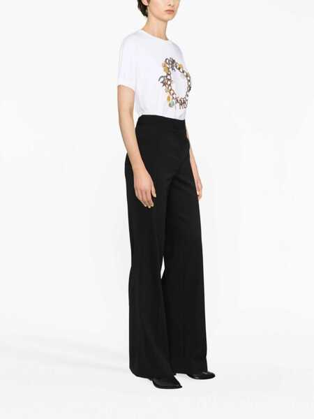 Pantaloni casual Stella McCartney Wool Pants BLACK Femei (BM 12158913) 4