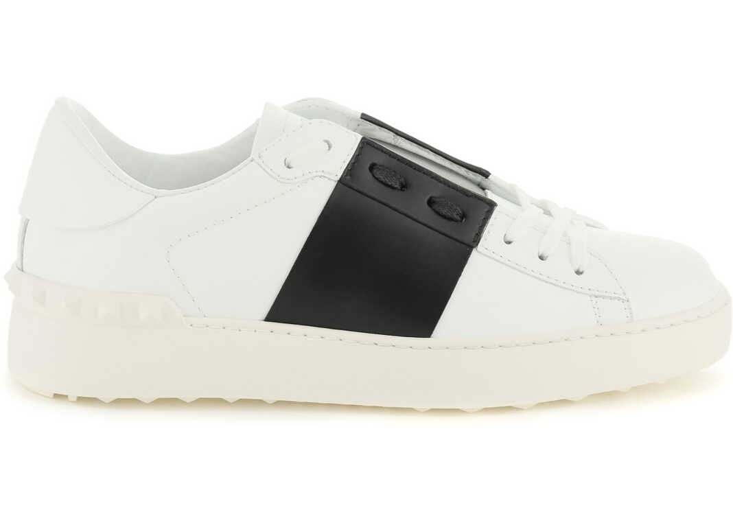 Valentino Garavani Open Sneakers BIANCO NERO BIANCO