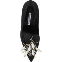 Pantofi cu toc Manolo Blahnik Dama - Pantofi cu toc Manolo Blahnik Orientali Pumps BLCK Femei (BM 12162507) - B-mall.ro