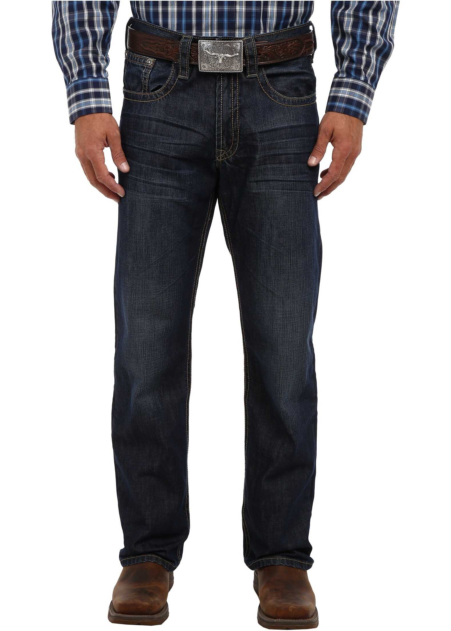 Blug Stetson Modern Fit Funky X Back Blue