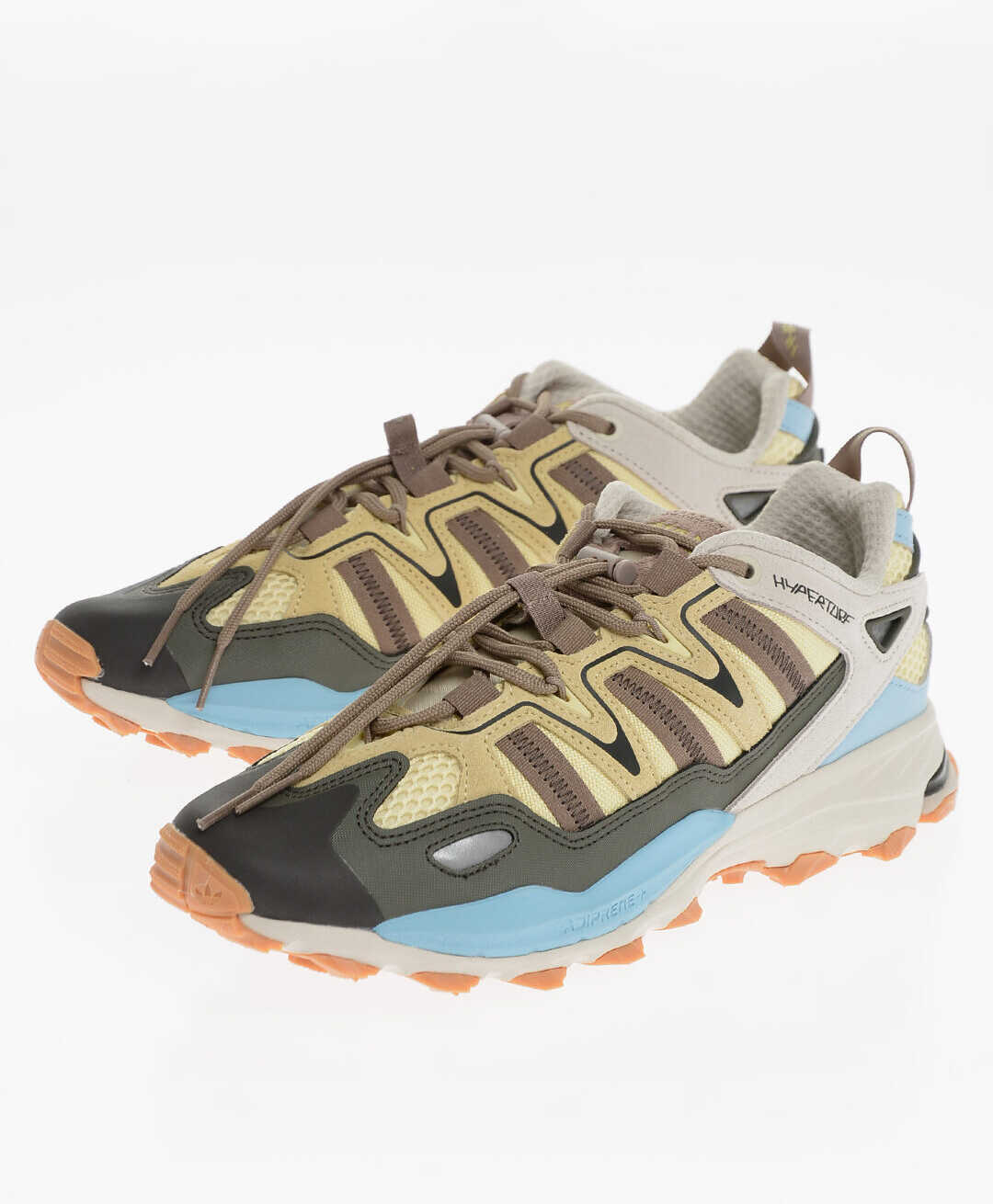 adidas Hyperturf Lace-Up Adventure Sneakers With Rubber Sole Multicolor