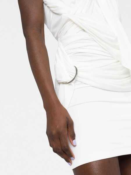 Fuste casual THE ATTICO Fran Skirt WHITE Femei (BM 12170733) 5