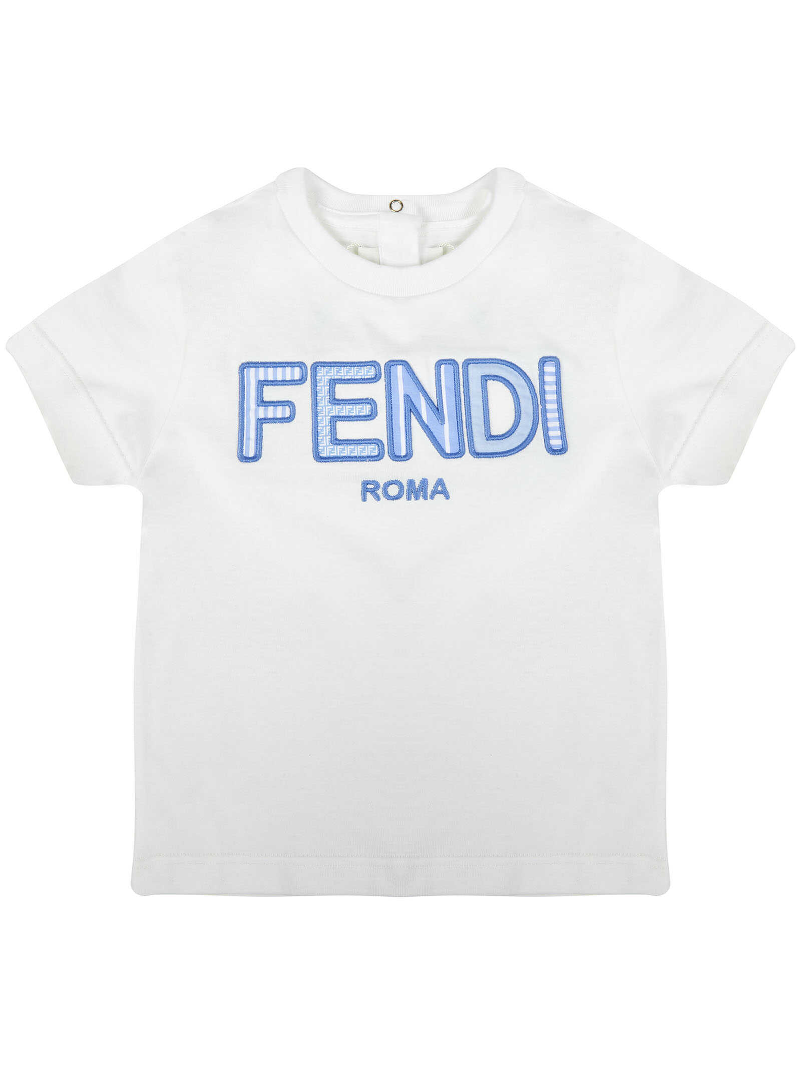 Fendi T-shirts And Polos White White