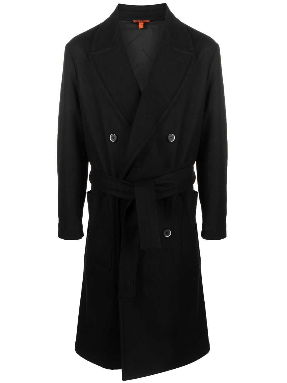 BARENA Coats Black Black